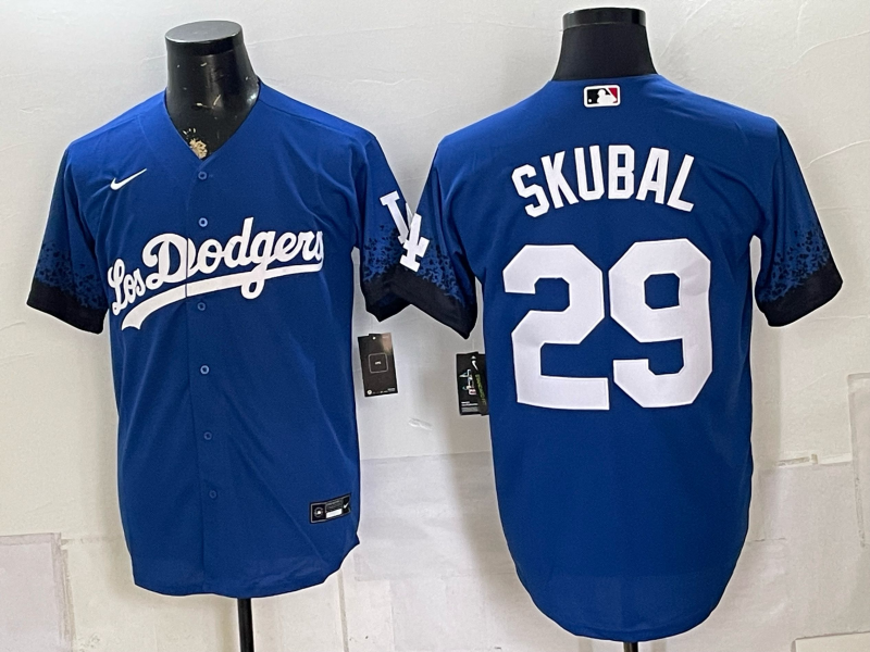 men Los Angeles Dodgers #29 Skubal blue Game 2026 Nike MLB Jersey 08070013->los angeles dodgers->MLB Jersey